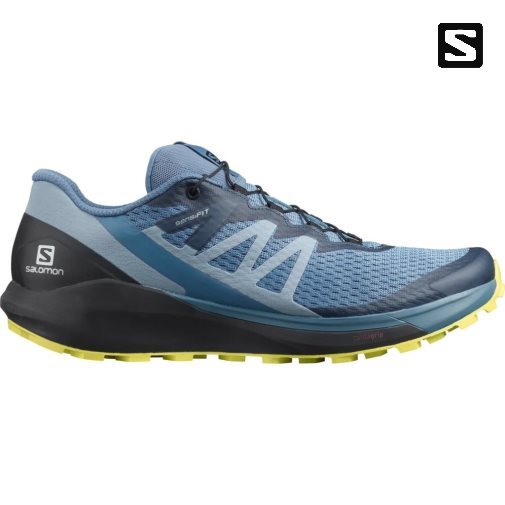 Blue Salomon Sense Ride 4 Men's Trail Running Shoes | PH 39740E